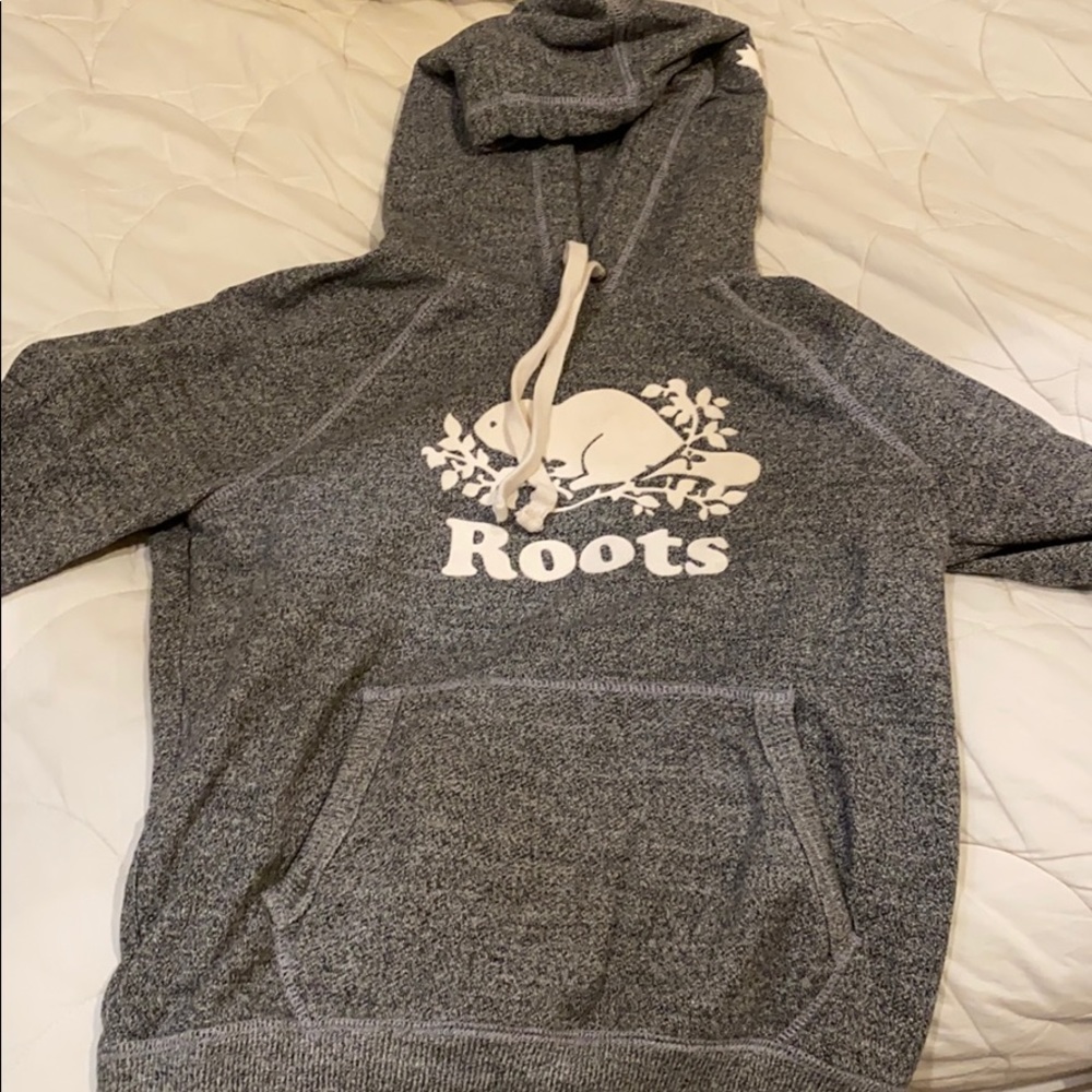 Roots Salt and Pepper Original Kanga Hoody